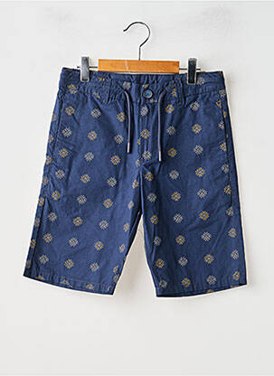 Bermuda coupe chino taille ajustable bleu NUKUTAVAKE garçon