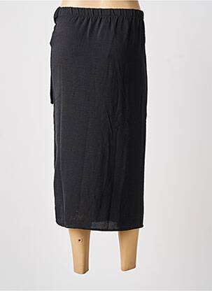 Jupe mi-longue taille normale noir TIFFOSI femme
