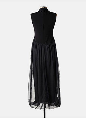 Robe longue sans manche sans manche noir J&H FASHION femme