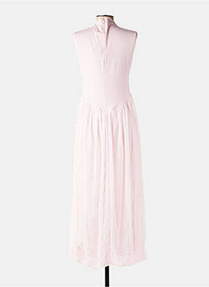 Robe longue sans manche sans manche rose J&H FASHION femme