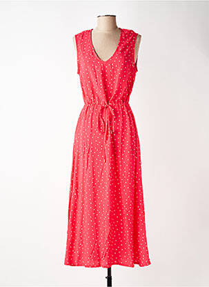 Robe longue sans manche sans manche rouge ÉTYMOLOGIE femme