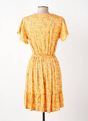 Robe courte manches courtes manches courtes orange TIFFOSI femme
