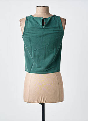 Top stretch sans manche vert TIFFOSI femme