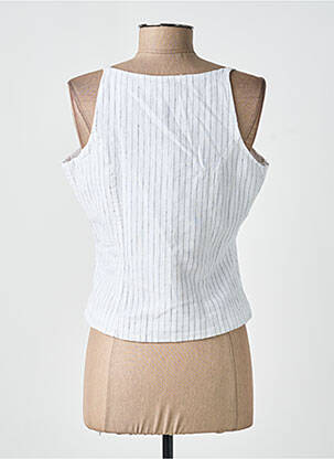 Gilet sans manche doublure blanc TIFFOSI femme