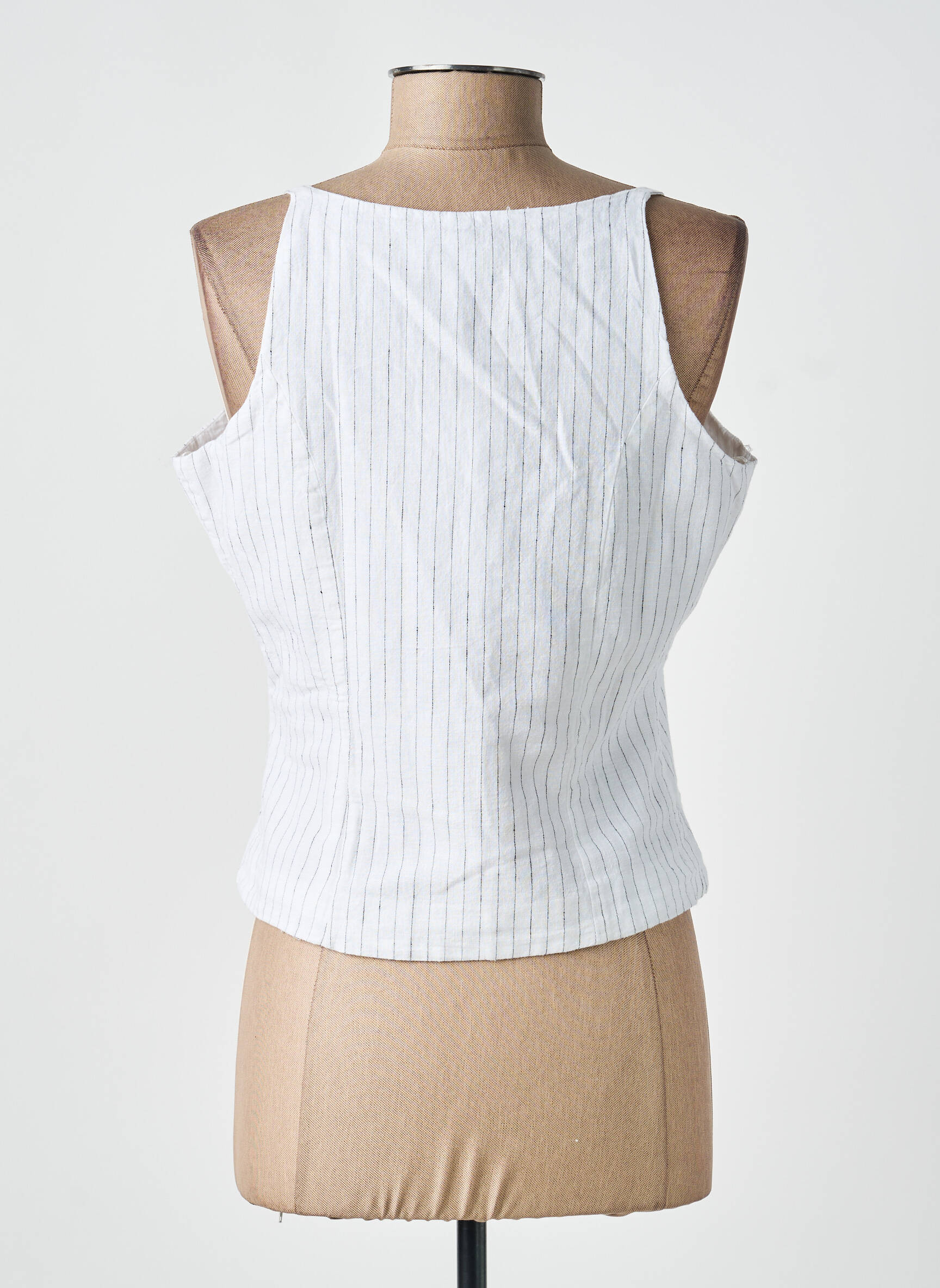 Gilet sans manche doublure blanc TIFFOSI femme