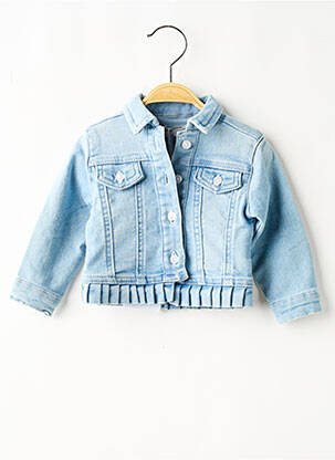 Veste casual fermeture boutonnée sur le devant bleu BABY BOL fille