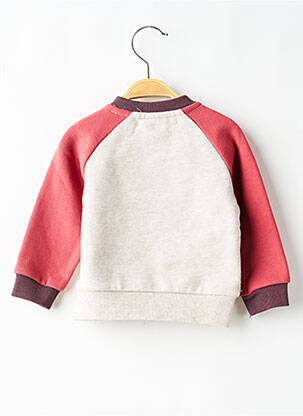 Sweat-shirt stretch manches longues rose BOBOLI fille