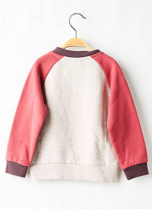 Sweat-shirt stretch manches longues rose BOBOLI fille