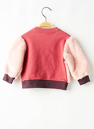 Sweat-shirt stretch manches longues rose BOBOLI fille