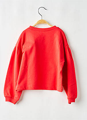 Sweat-shirt stretch manches longues rouge MAYORAL fille