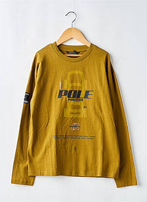 T-shirt manches longues manches longues vert NUKUTAVAKE garçon