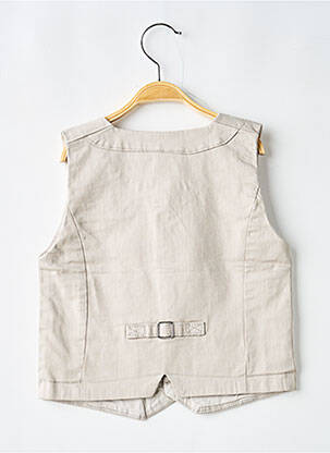 Gilet sans manche poches beige BOBOLI garçon