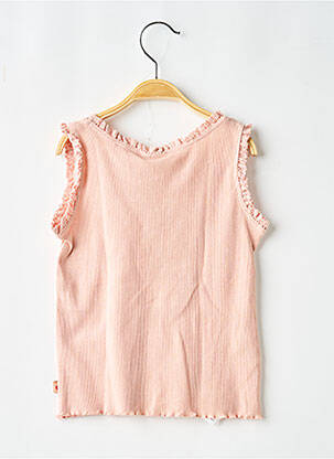 Débardeur stretch sans manche rose BOBOLI fille