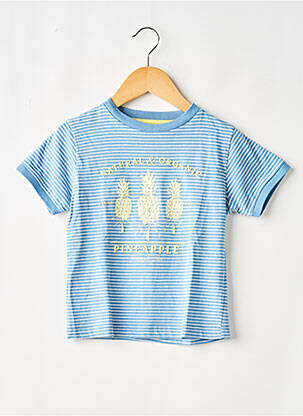 T-shirt stretch manches courtes bleu ZY garçon