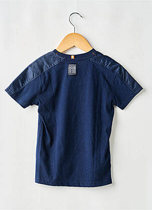 T-shirt stretch manches courtes bleu BOBOLI garçon
