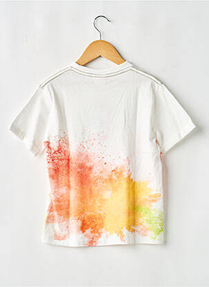 T-shirt stretch manches courtes beige BOBOLI garçon