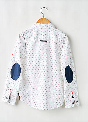 Chemise manches longues imprimé fantaisie bleu BOBOLI garçon