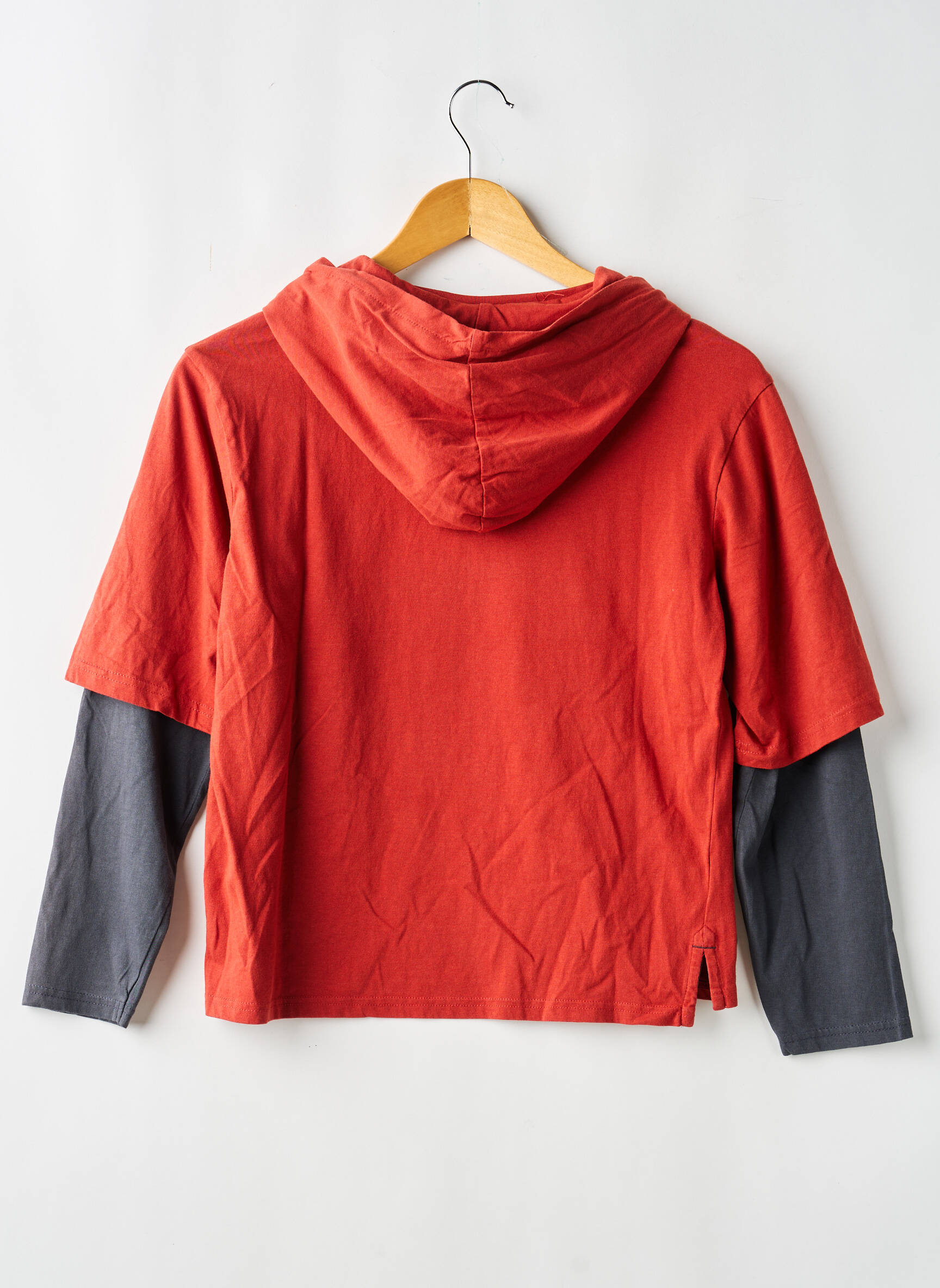 T-shirt manches longues manches longues orange BOBOLI garçon
