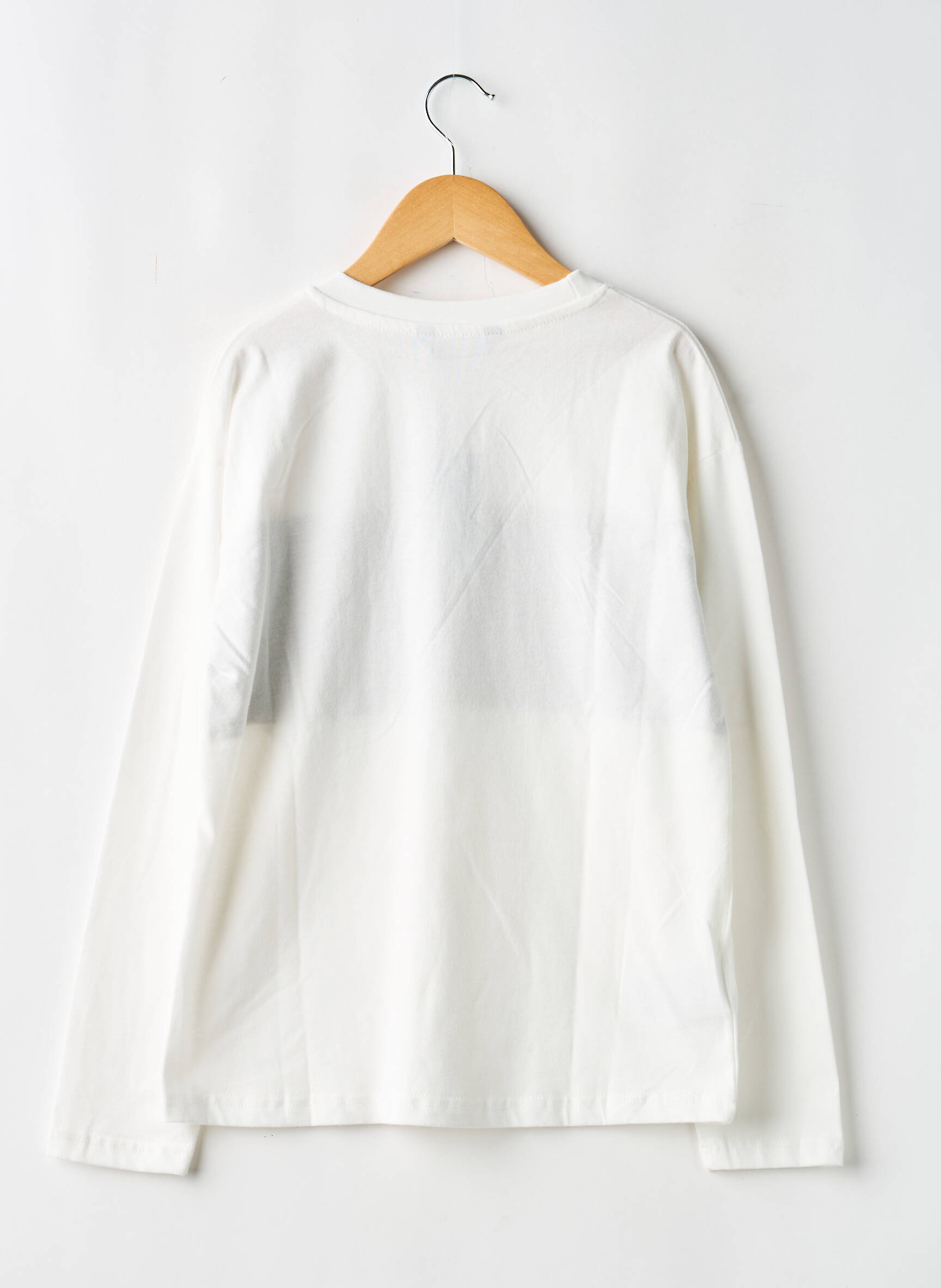 T-shirt manches longues manches longues beige NUKUTAVAKE garçon