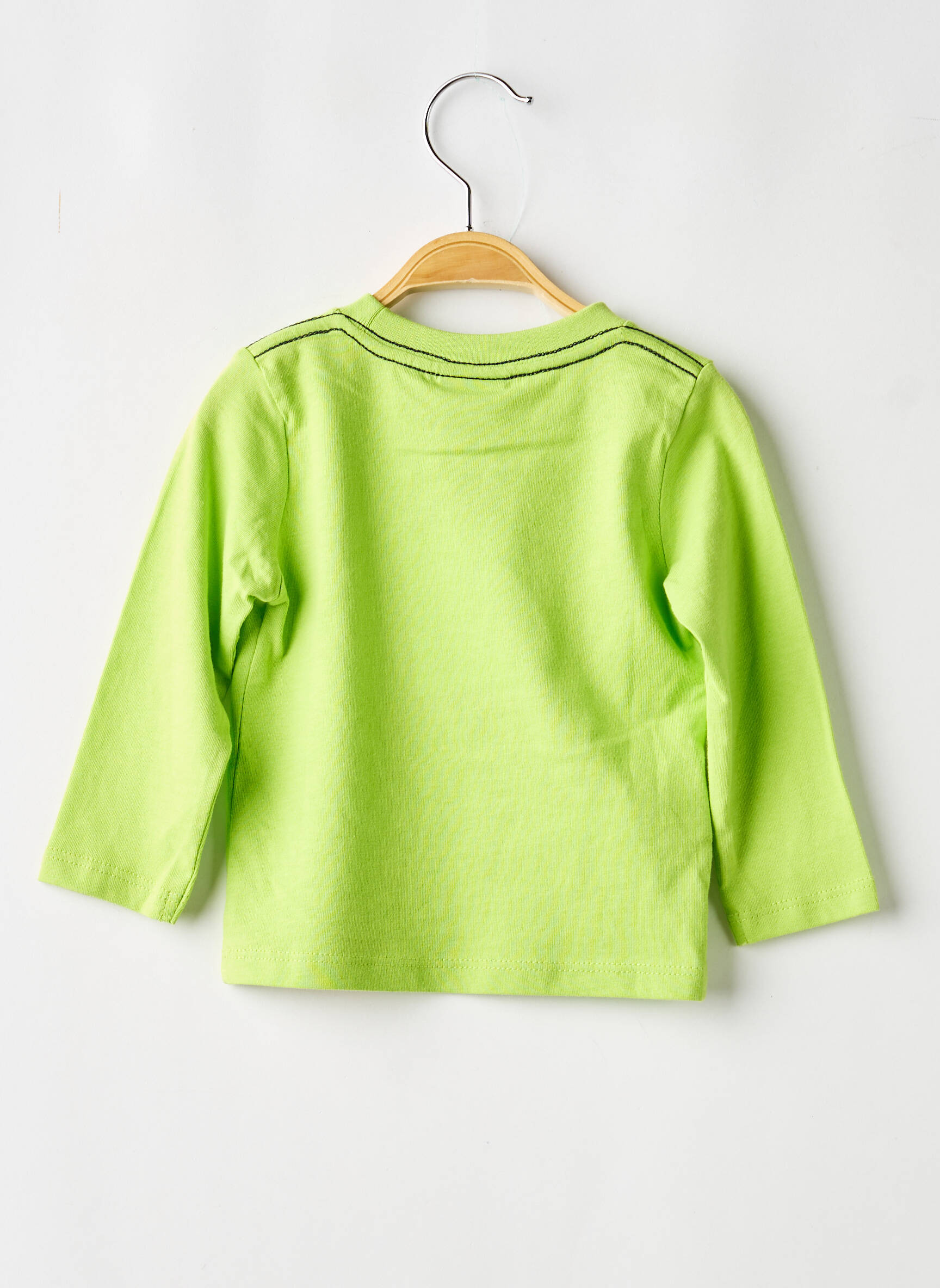 T-shirt manches longues manches longues vert BOBOLI garçon