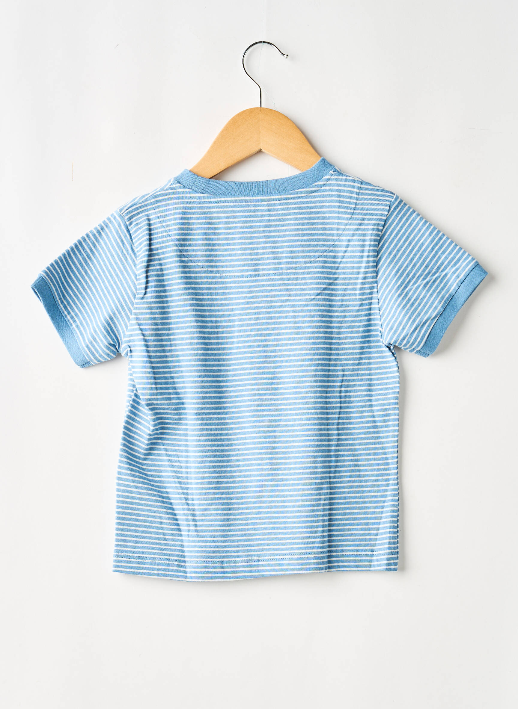 T-shirt stretch manches courtes bleu ZY garçon
