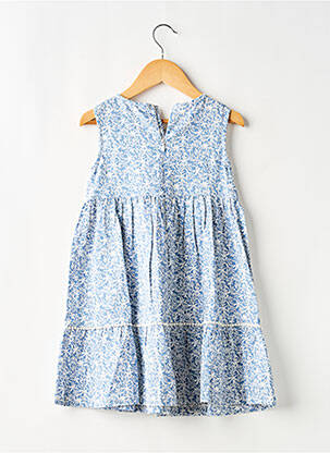 Robe mi-longue sans manche sans manche bleu MAYORAL fille
