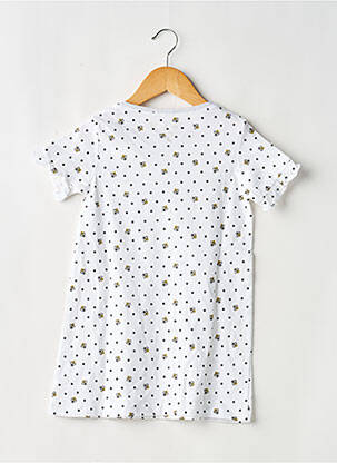 Chemise de nuit blanc DOO & BO fille
