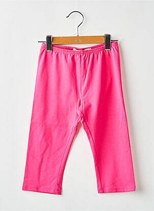 Legging stretch taille élastique rose BOBOLI fille