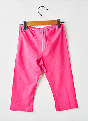Legging stretch taille élastique rose BOBOLI fille