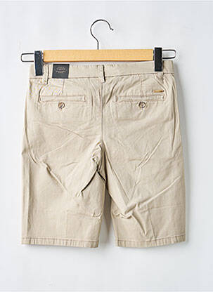 Bermuda coupe chino taille ajustable beige NUKUTAVAKE garçon