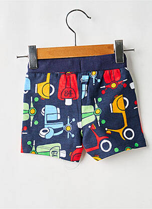 Short stretch taille élastique bleu BOBOLI garçon