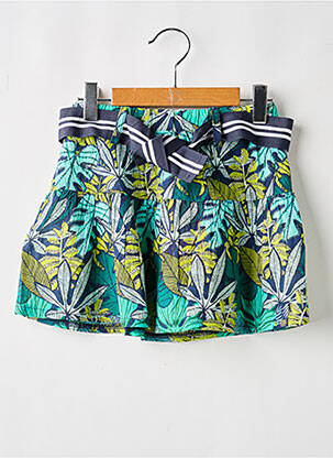 Jupe mi-longue taille normale bleu BOBOLI fille