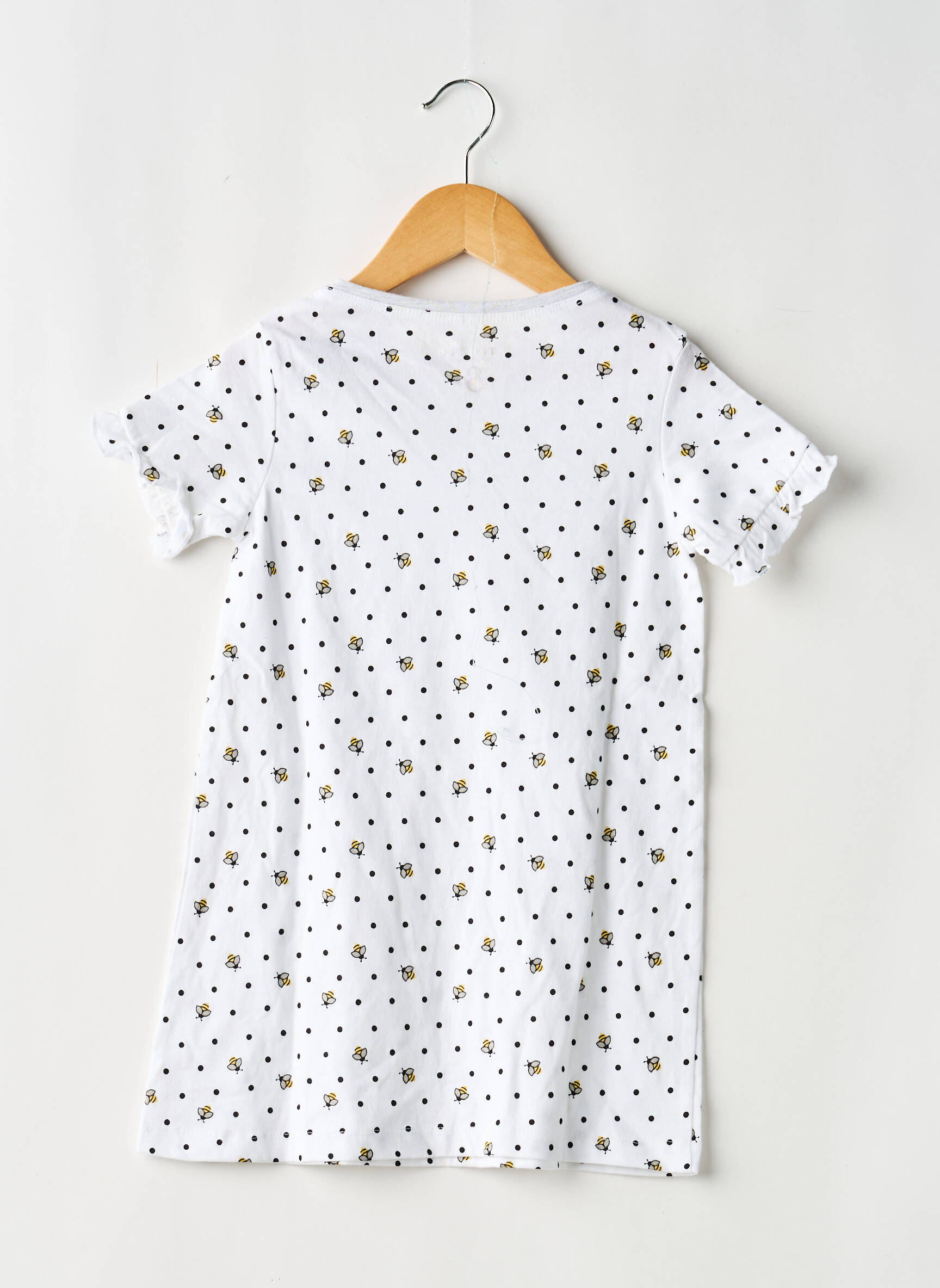 Chemise de nuit blanc DOO & BO fille