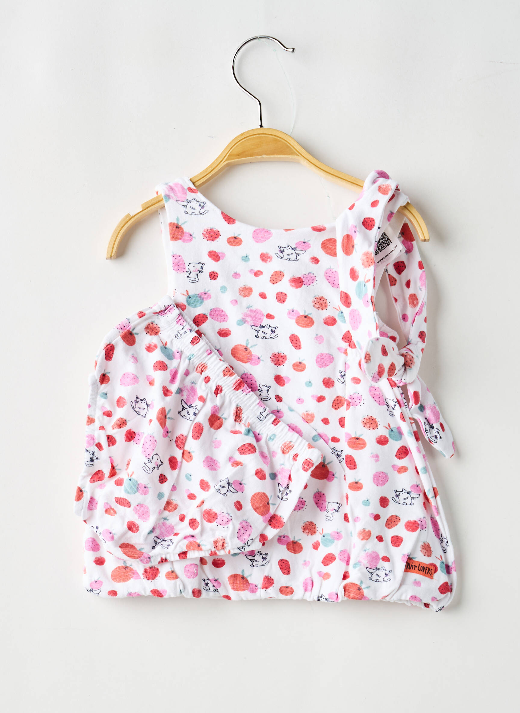 Ensemble short imprimé fantaisie rose BABY BOL fille