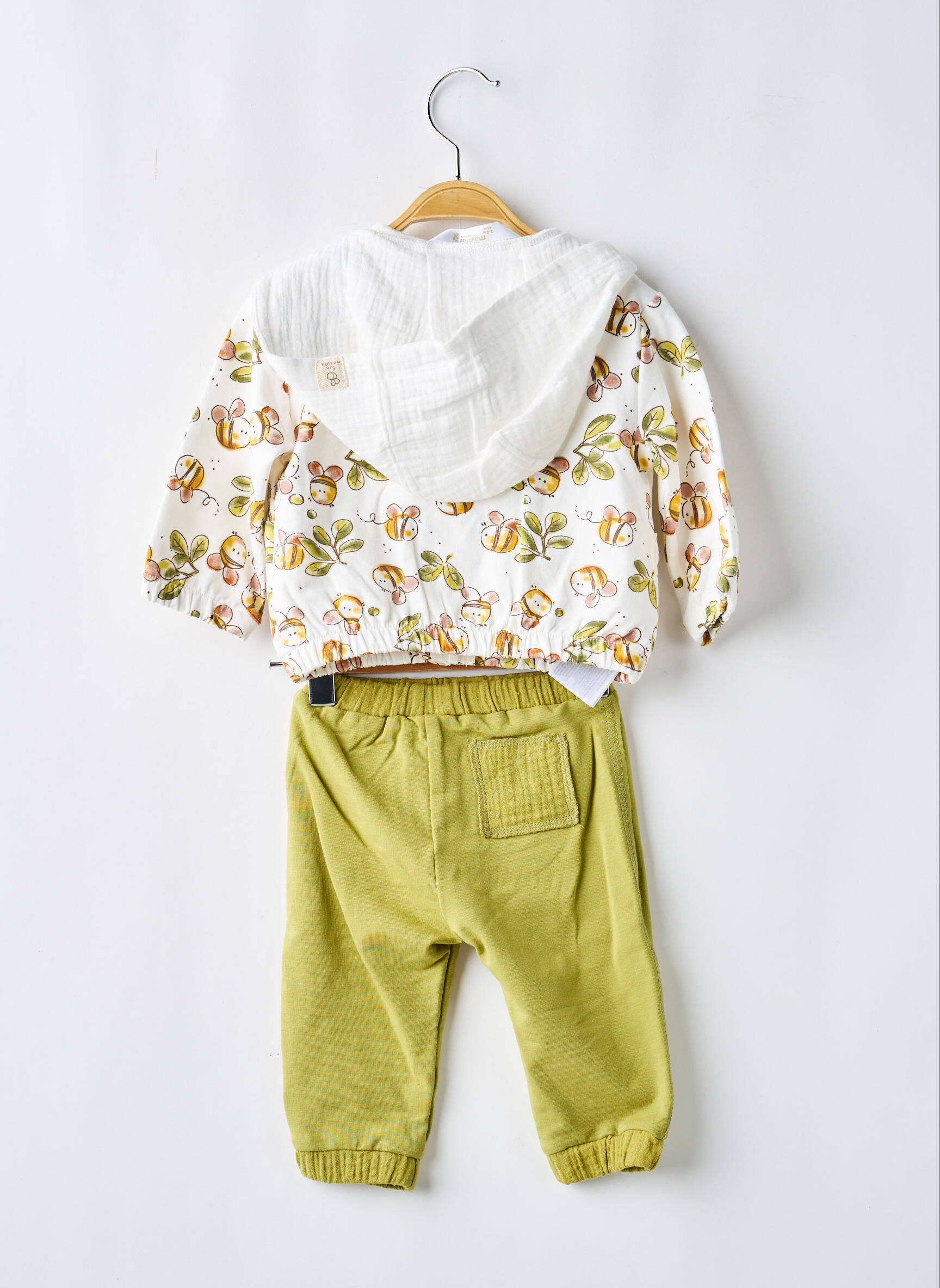 Ensemble pantalon poches vert MAYORAL garçon