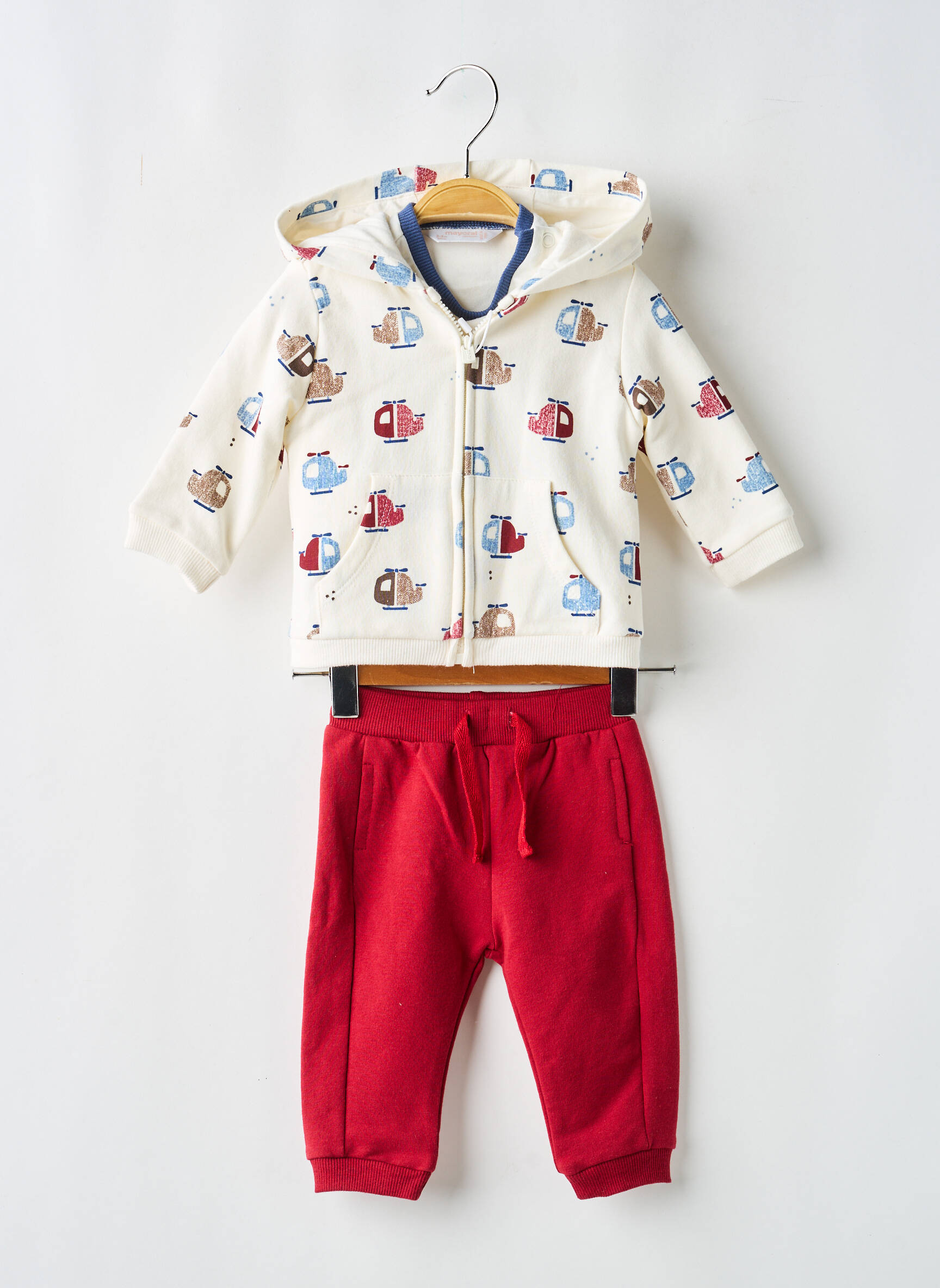Ensemble pantalon poches rouge MAYORAL garçon