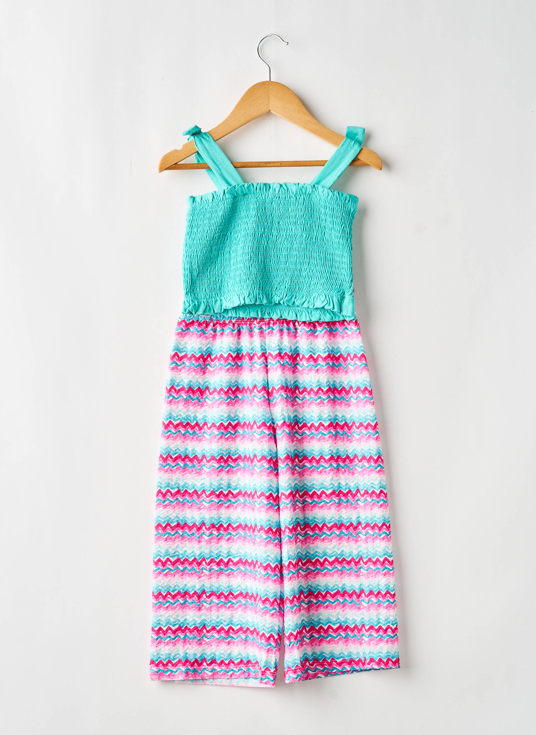 Ensemble pantalon type de haut t-shirt bleu MAYORAL fille