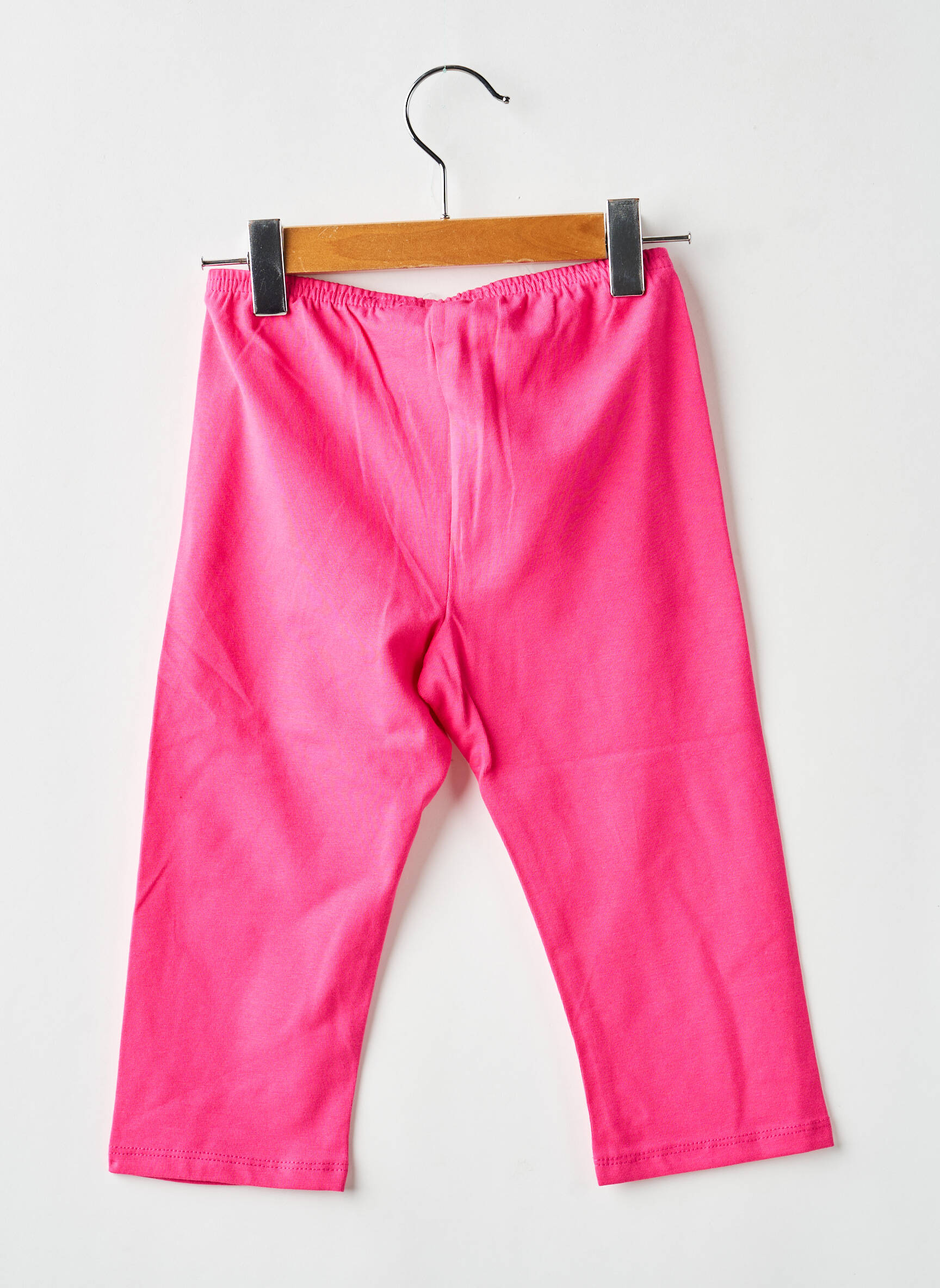 Legging stretch taille élastique rose BOBOLI fille