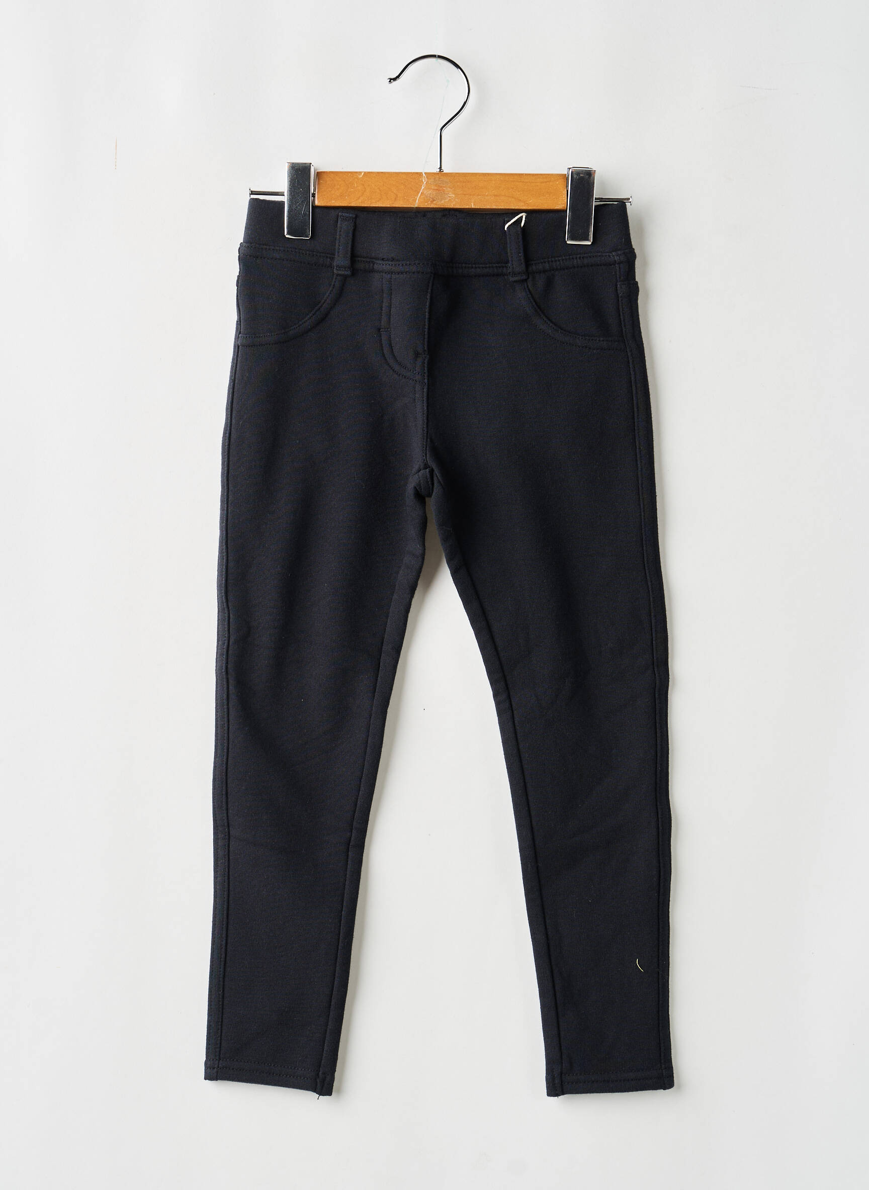 Jegging poches taille élastique noir BOBOLI fille