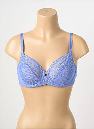 Soutien-gorge tissage dentelle haut soutien-gorge emboitant violet WACOAL femme