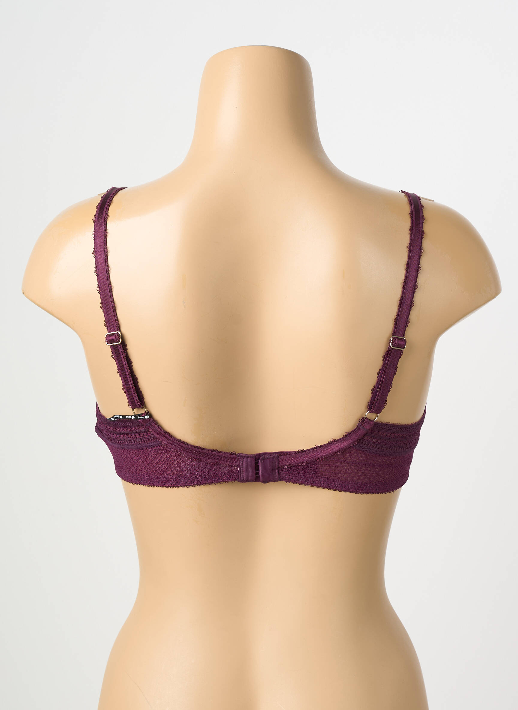 Soutien-gorge tissage dentelle haut soutien-gorge emboitant violet WACOAL femme