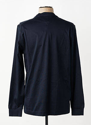 Pull col rond manches longues noir TOMMY HILFIGER homme
