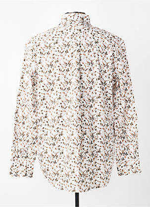 Chemise manches longues poches beige EDEN PARK homme