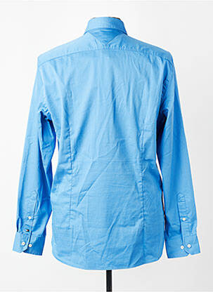 Chemise manches longues coupe cintrée bleu TOMMY HILFIGER homme