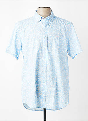 Chemise manches courtes poches bleu N.Z.A NEW ZEALAND homme