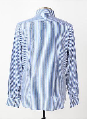 Chemise manches longues coupe cintrée bleu TOMMY HILFIGER homme