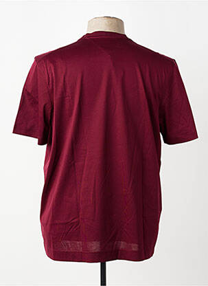 T-shirt broderie manches courtes rouge TOMMY HILFIGER homme