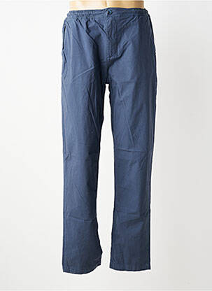 Pantalon droit stretch taille normale bleu SERGE BLANCO homme