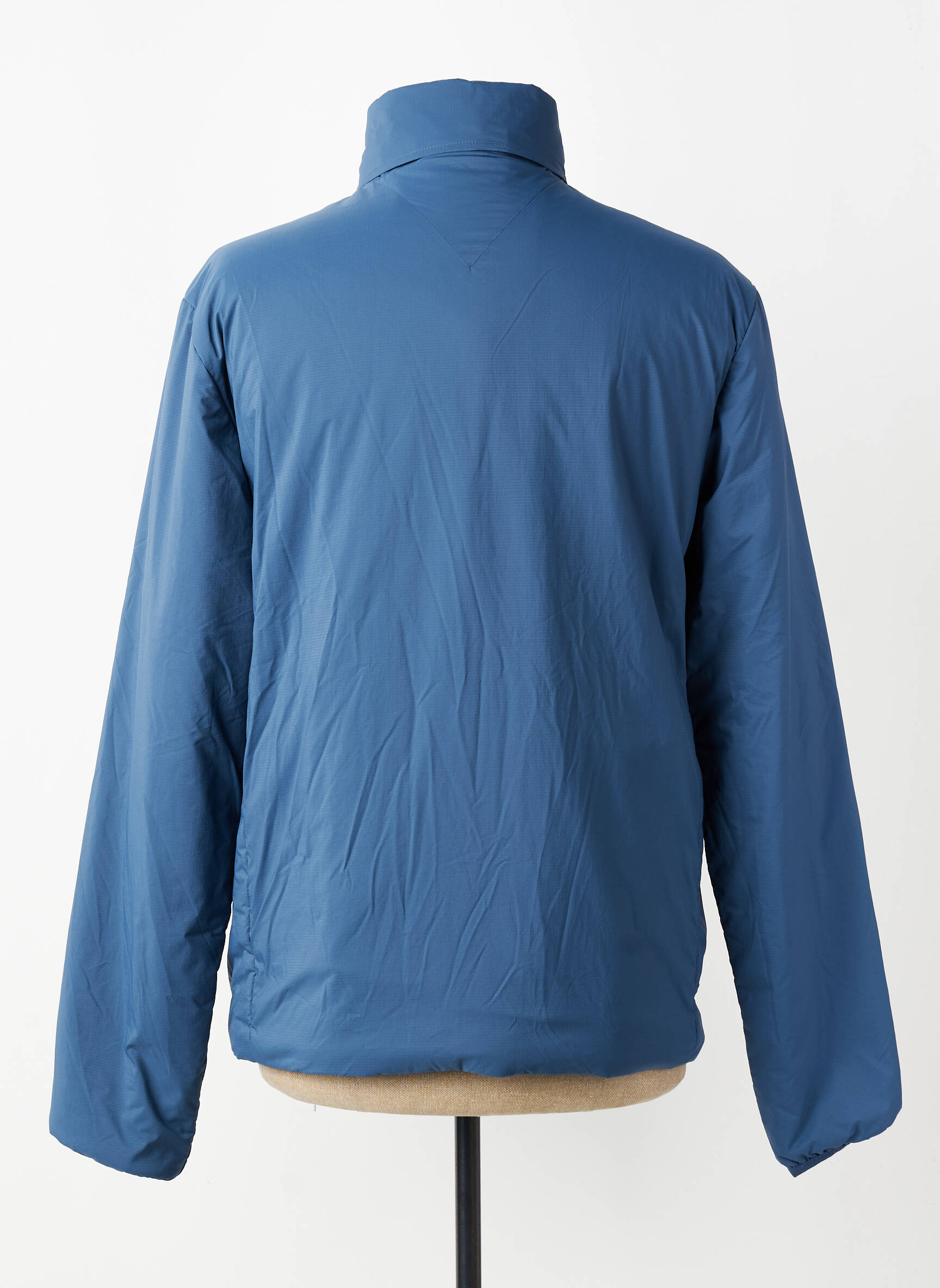 Veste casual finition intérieure fourrure synthétique bleu TOMMY HILFIGER homme