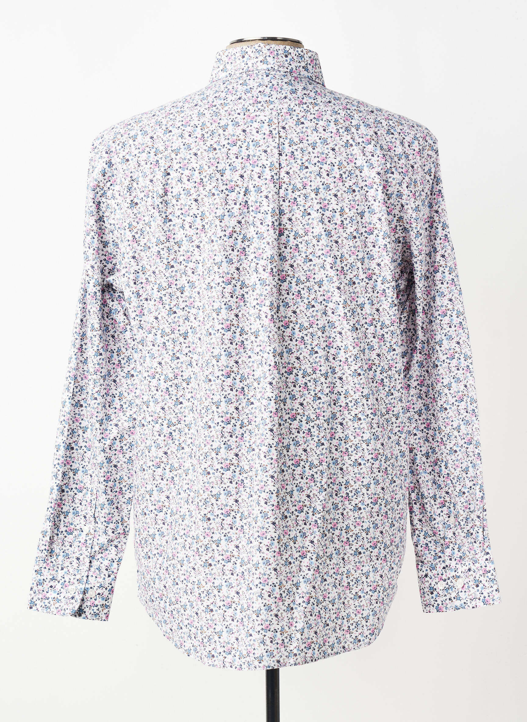 Chemise manches longues poches bleu EDEN PARK homme